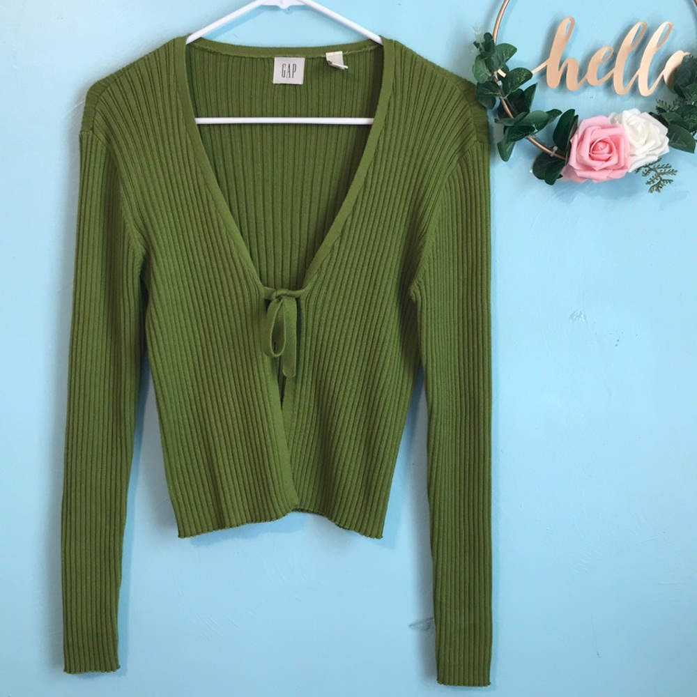 Vintage Gap Tie front cardigan